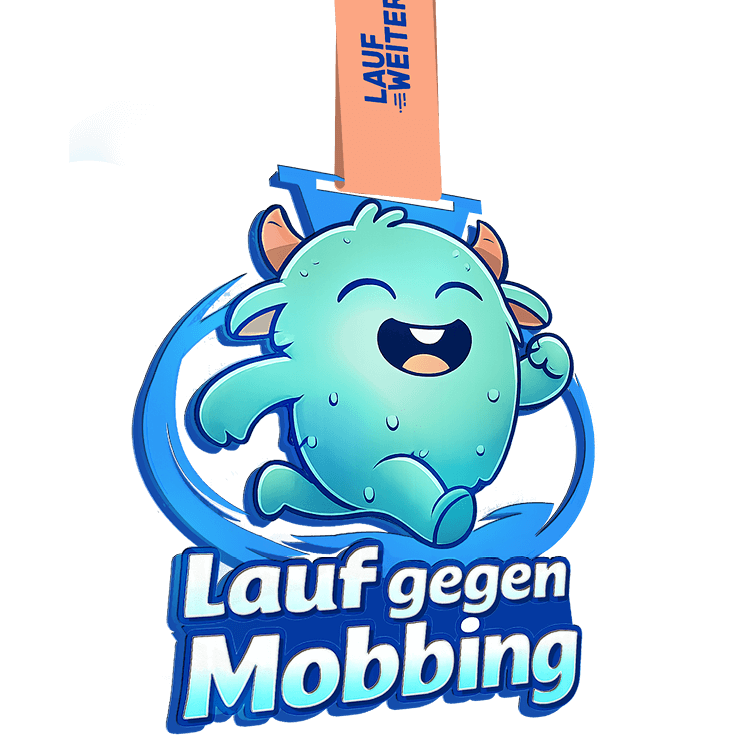 Medaille Lauf gegen Mobbing